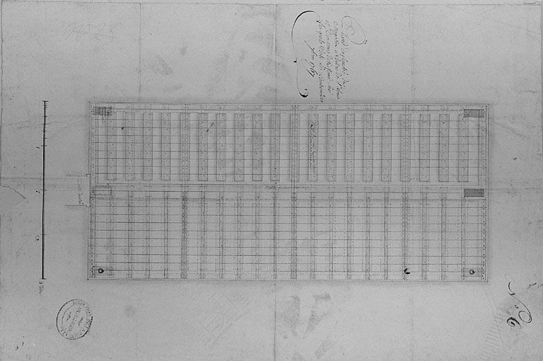 Plancher, plan. 1767.