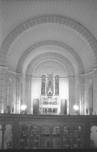 Chapelle Saint Jean, vue vers le choeur.