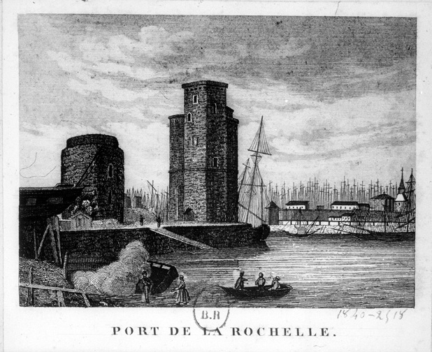 Vue générale, estampe.