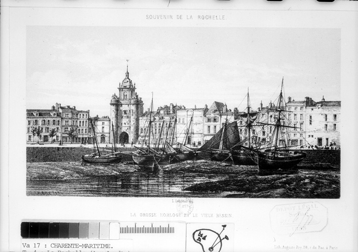 Vue générale, tour de la Grosse Horloge.
