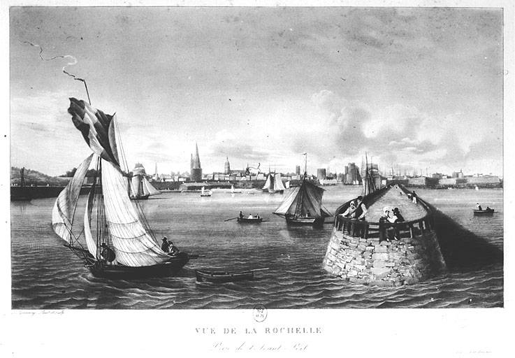 Vue générale depuis l'avant port.