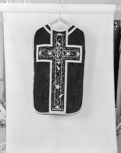 Dos de la chasuble.