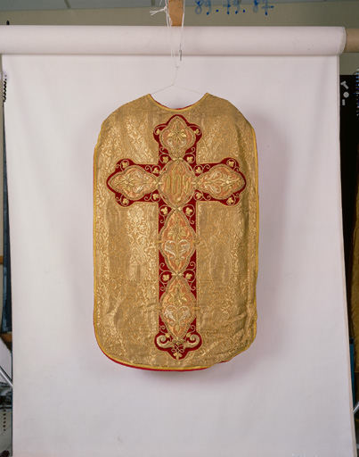 Dos de la chasuble.