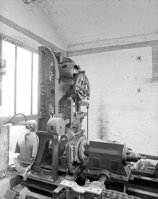 Moteur de l'ascenseur.