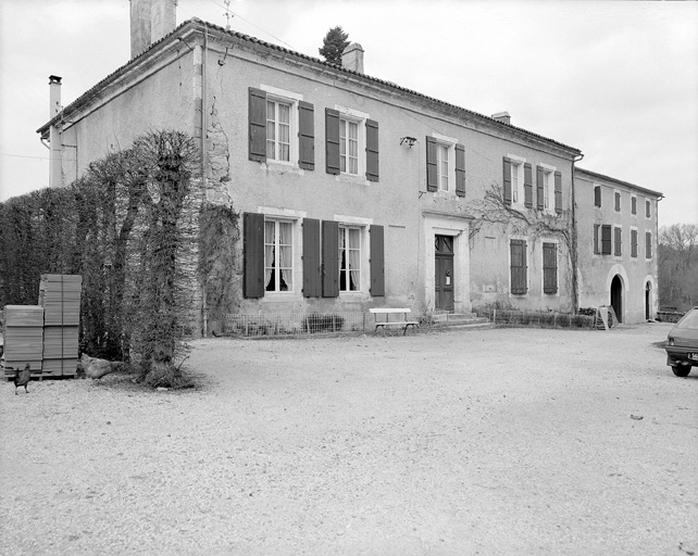 Logement patronal, élévation sud.