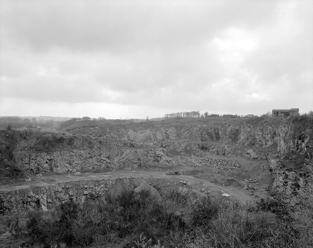 La carrière vue du nord.