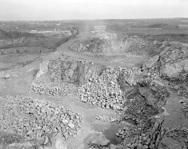 La carrière vue du sud.