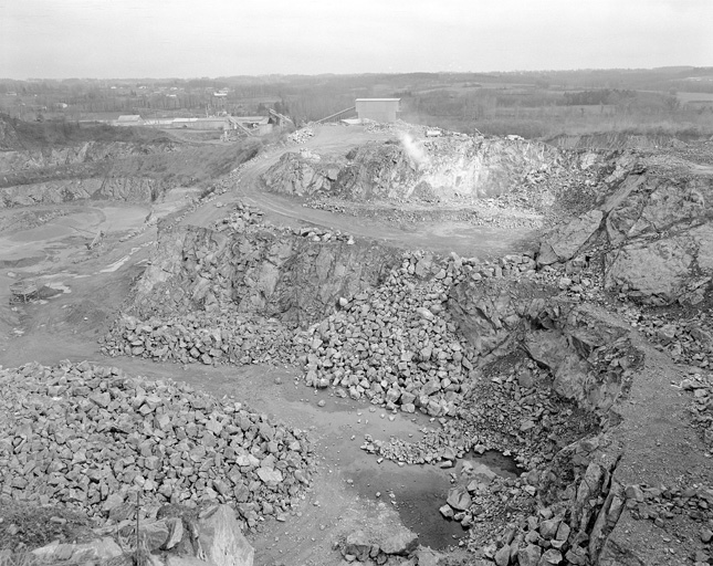 La carrière vue du sud.