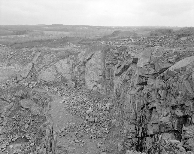 La carrière vue du sud.