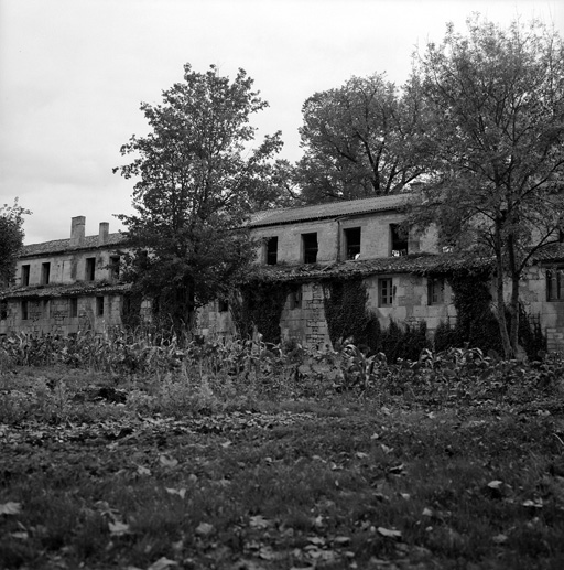 Magasin et entrepot industriel, élévation nord.