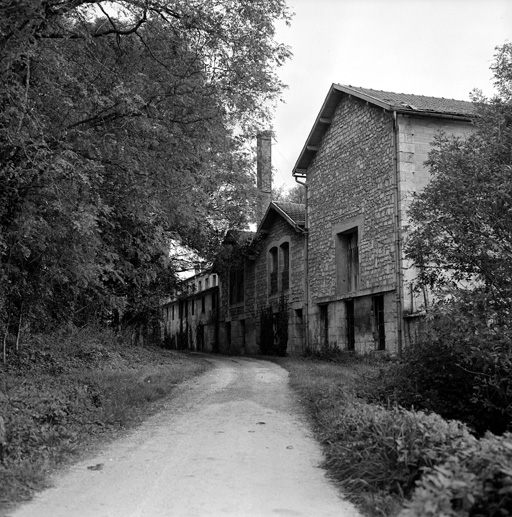 Bâtiment d'eau, élévation nord.