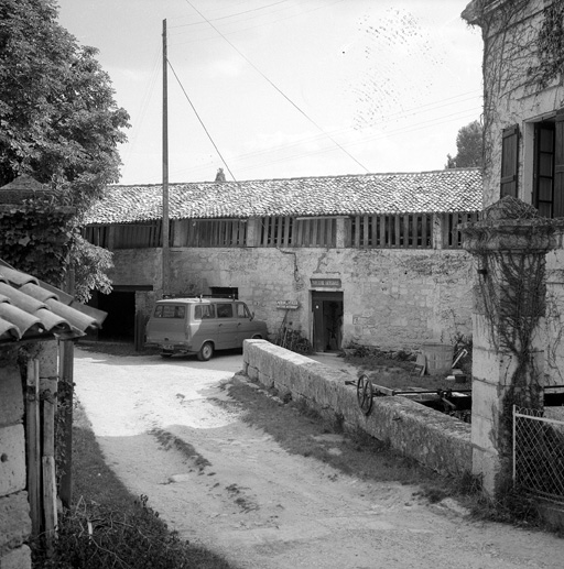 Atelier de fabrication, élévation nord est.