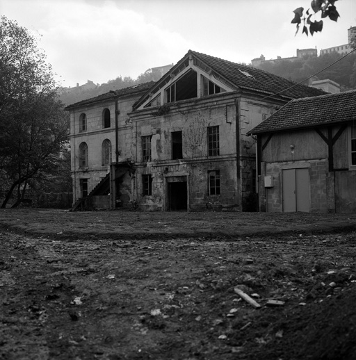 Chaufferie, élévation nord.
