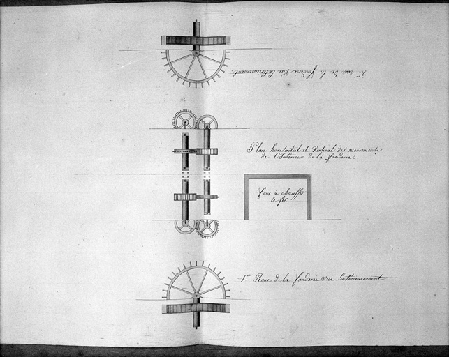 Détail de la fenderie.