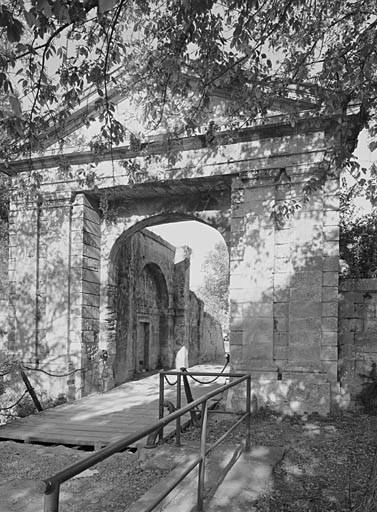 Porte Royale, deuxième porte de la demi lune.