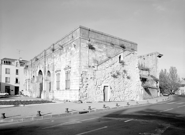 Porte Royale, élévations postérieure ouest et latérale sud.