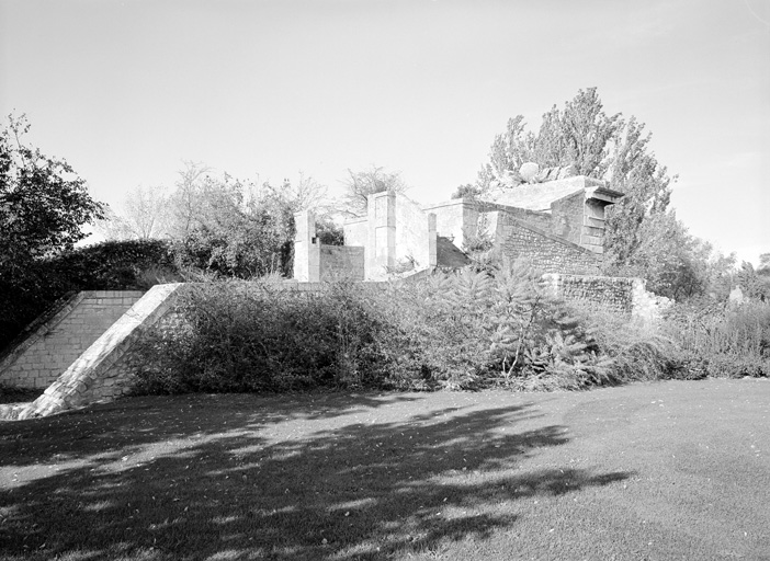 Deuxième porte de la demi lune, élévation postérieure.