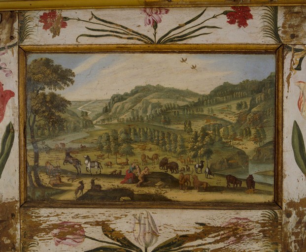 Panneau C1 : Création d'Eve.