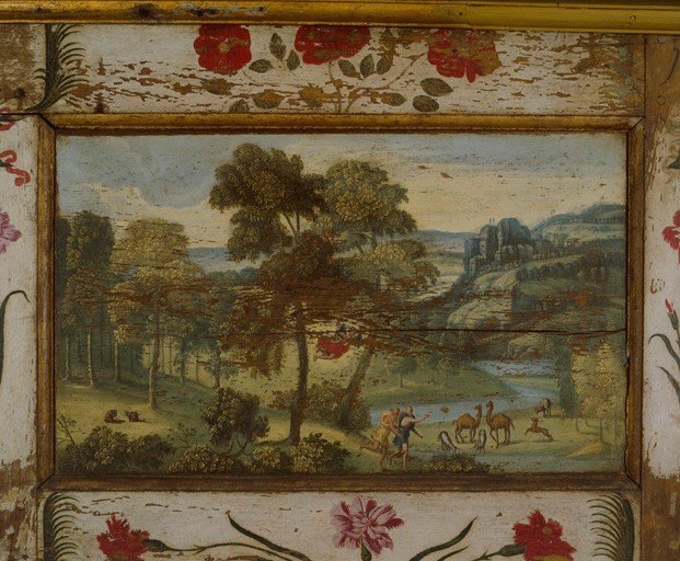 Panneau C3 : L'expulsion du Paradis.