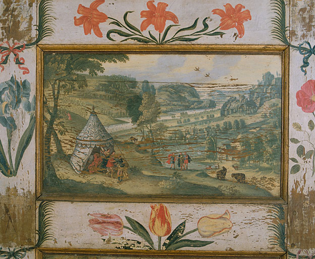 Panneau C5 : Ivresse de Noé.