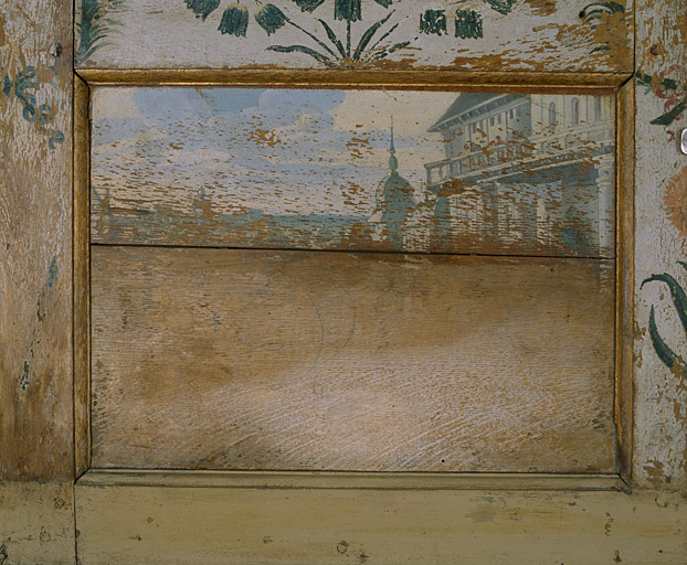 Panneau E16 : Jugement de Salomon.