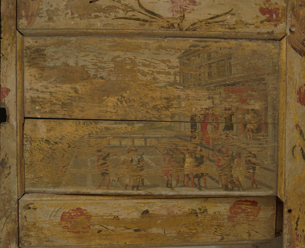 Panneau G4 : Jésus devant Pilate. Ecce Homo.
