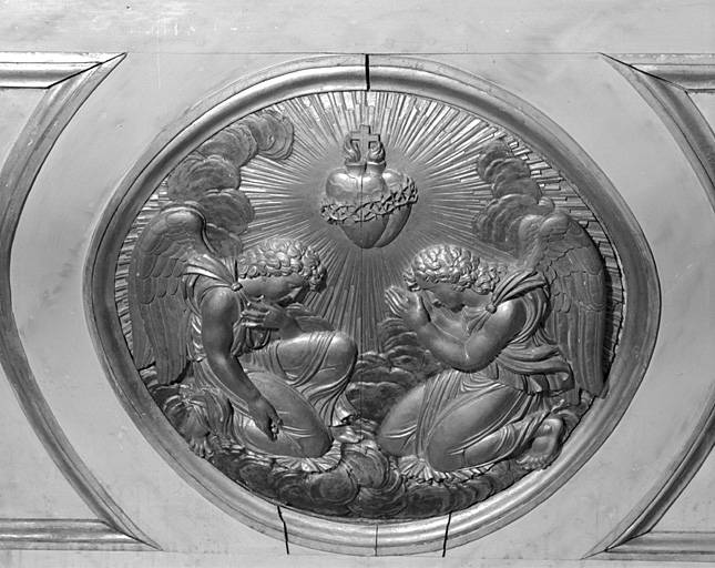 Détail de l'autel droit.