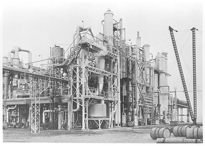 Appareil de fabrication de butanol et octanol.