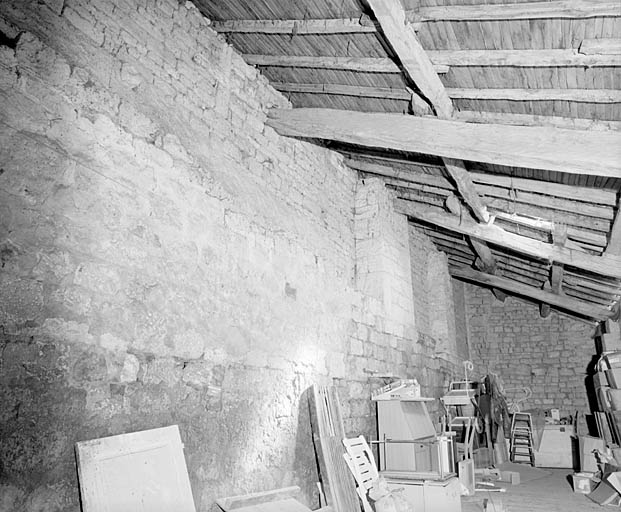 Ancienne élévation sud-ouest.