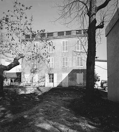 Elévation ouest.