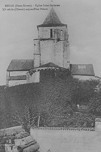 Vue du chevet.