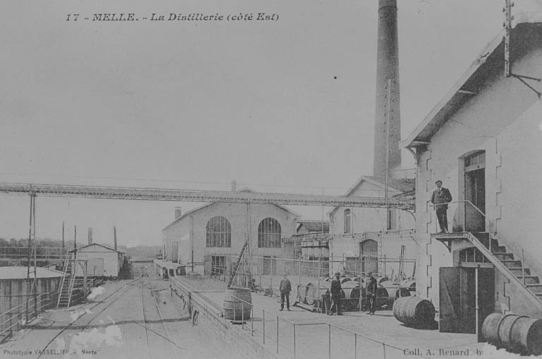 Vue générale du côté nord-est, vers 1910.