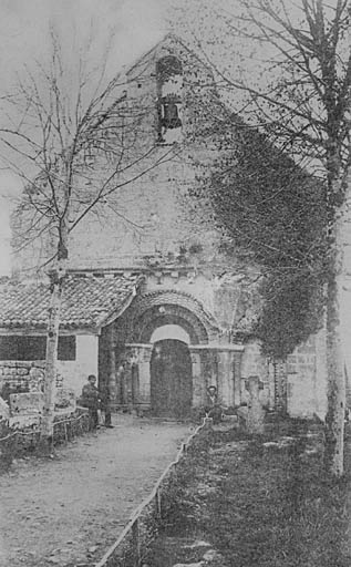 Elévation ouest.