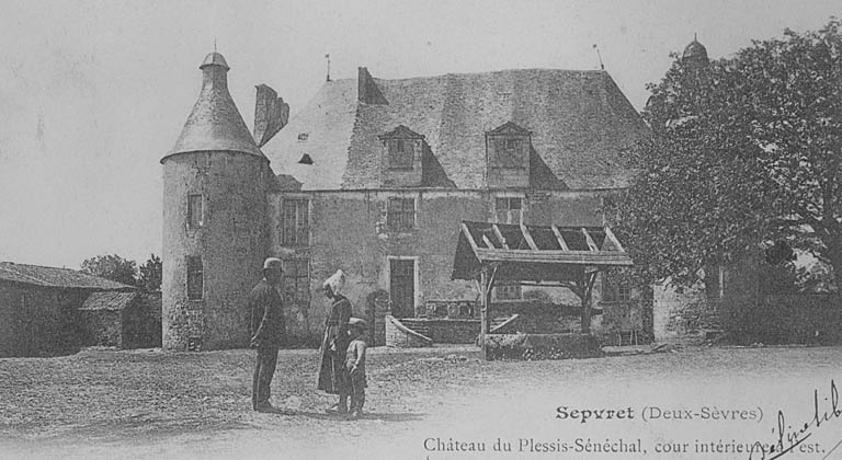Elévation sur cour.