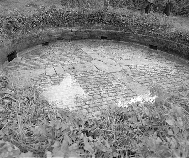 Vue du pavement.