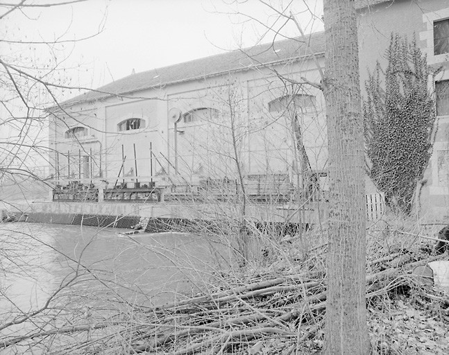 Atelier de fabrication, façade sud.