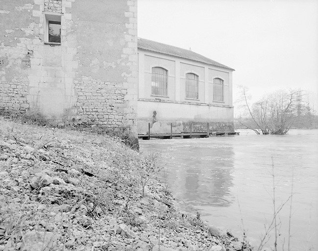 Atelier de fabrication, façade nord.