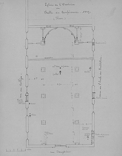 Plan de l'état de 1889.