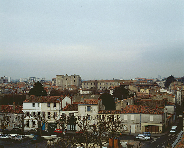 Vus depuis le clocher de l'église Notre Dame.