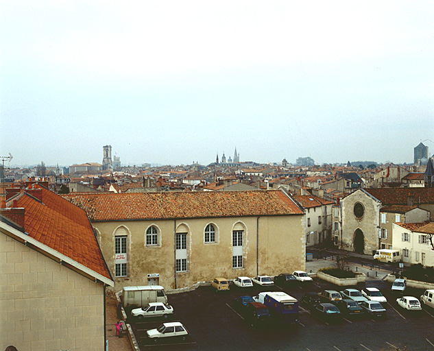 Vue depuis le clocher de l'église Notre Dame.