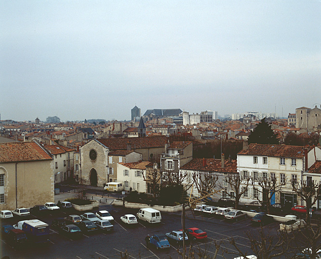 Vu depuis le clocher de l'église Notre Dame.