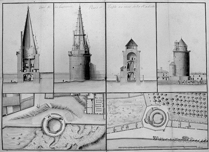 Plans, profils, élévations, 1697. Ferry.