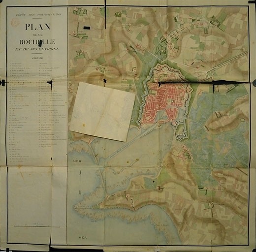 Plan de la ville et de ses environs, 1811, 2e retombe.