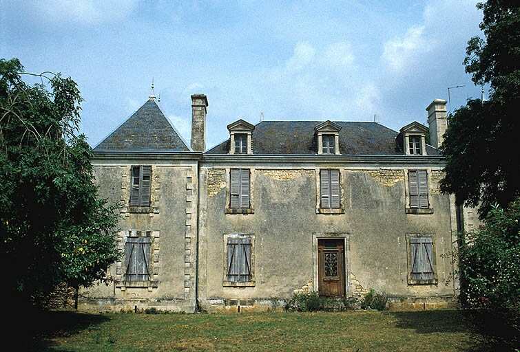 Vue du logis dit château neuf