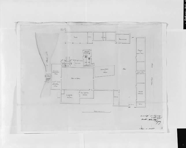 Plan, 1847.
