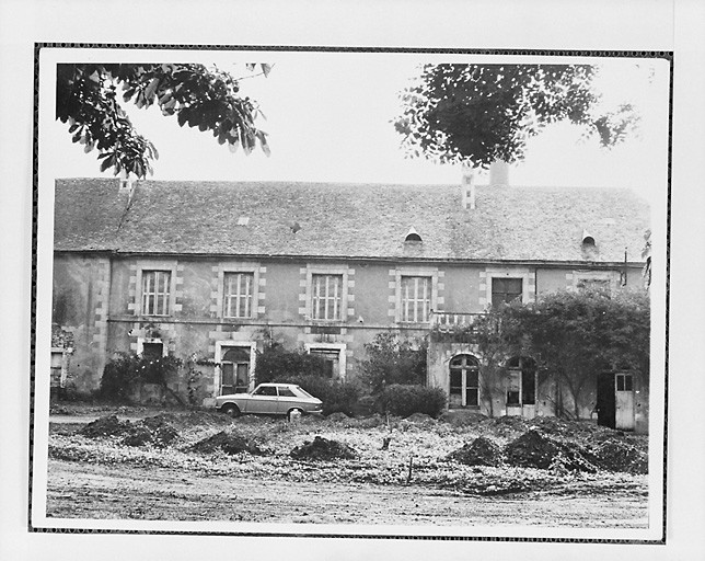 La laiterie, façade est, en 1972.