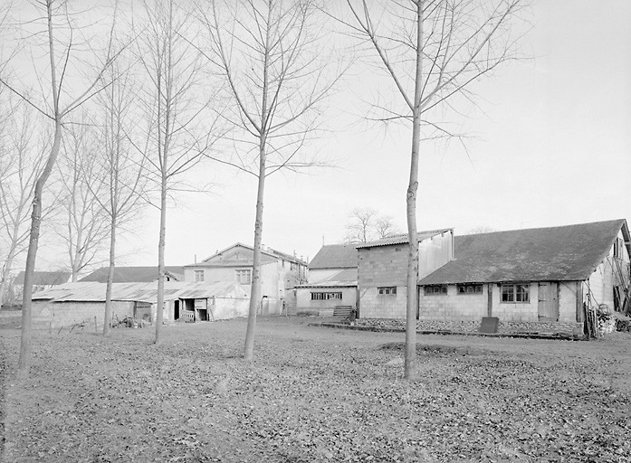 Vue générale, façade ouest.