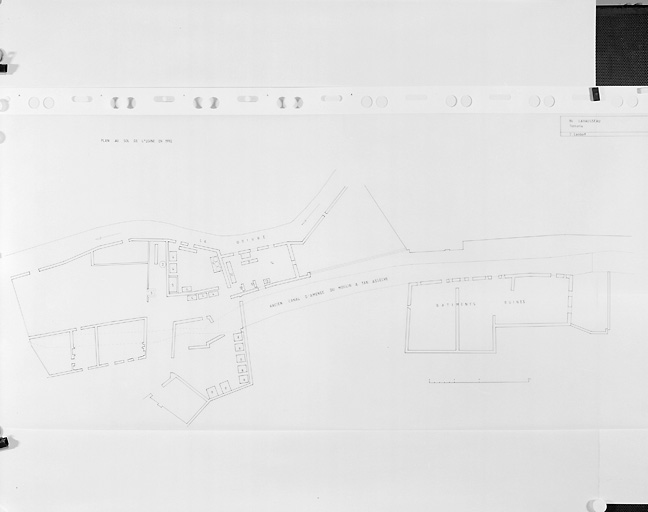 Plan de l'usine en 1992 (ensemble).