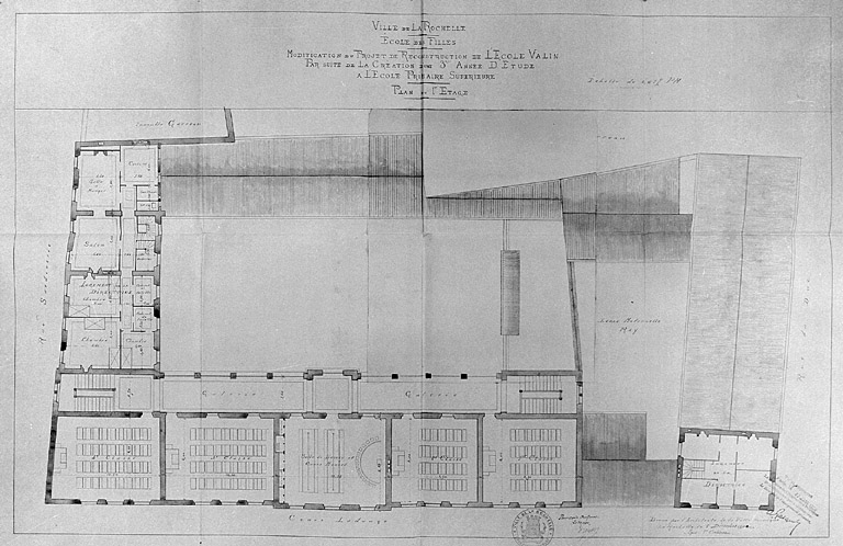 Premier quarré, contenant une partie de l'Ance de Coreille, le retranchement et la pointe des minîmes. 174.