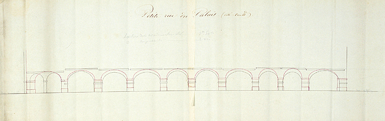 Dessin de la rue Chaudrier